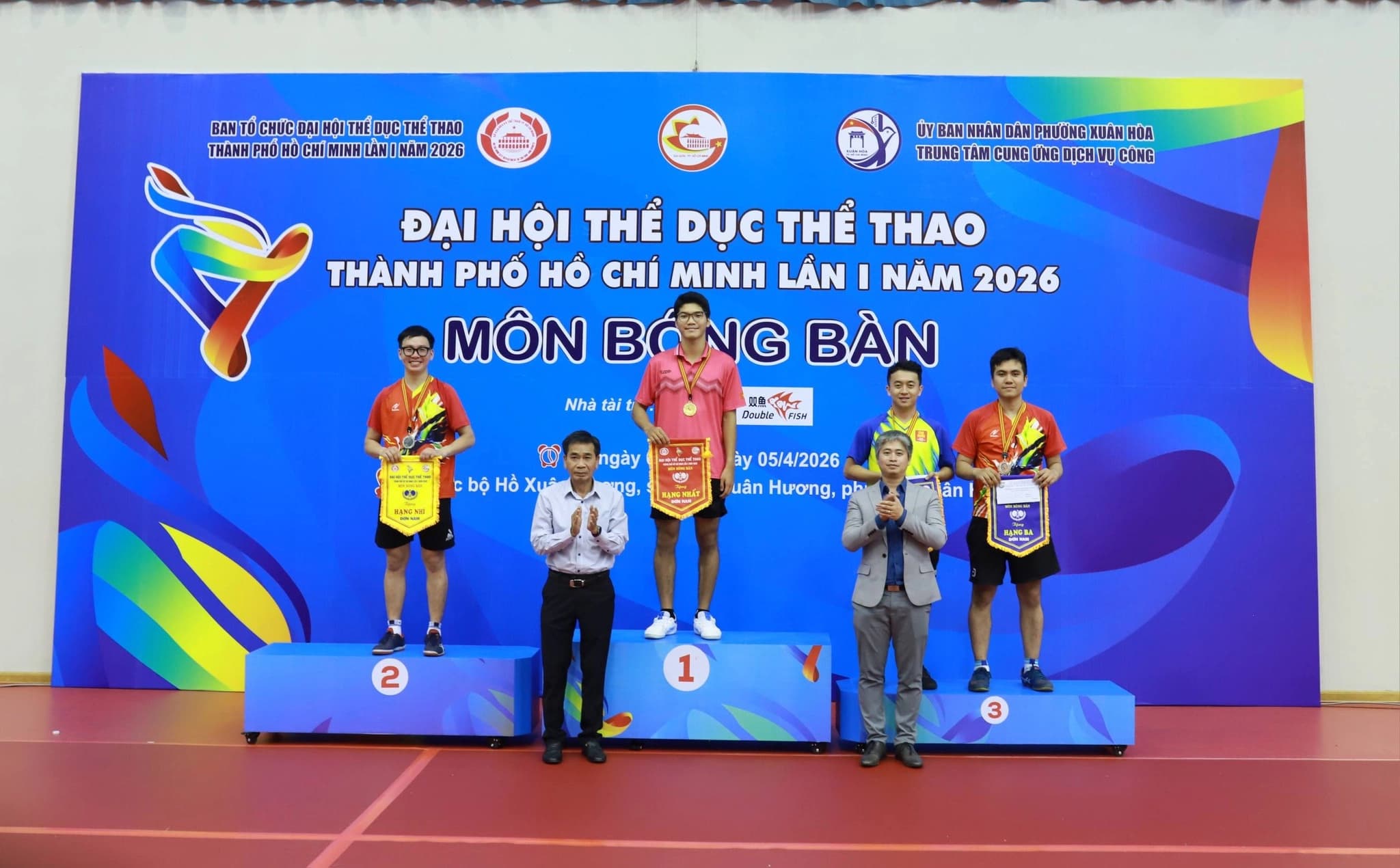 Đại hội Thể dục thể thao Thành phố Hồ Chí Minh lần 1 năm 2026 môn Bóng bàn