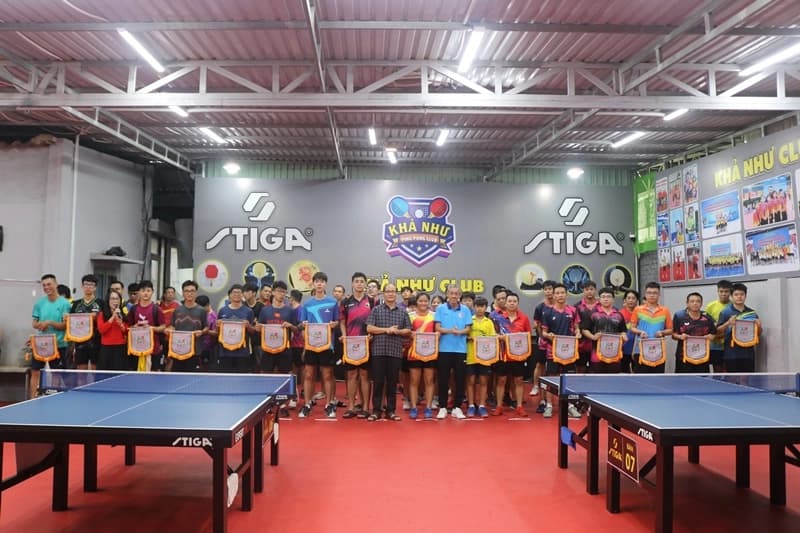 Gần 100 VĐV thi đấu Giải bóng bàn tranh Cúp CLB Khả Như mở rộng 2025